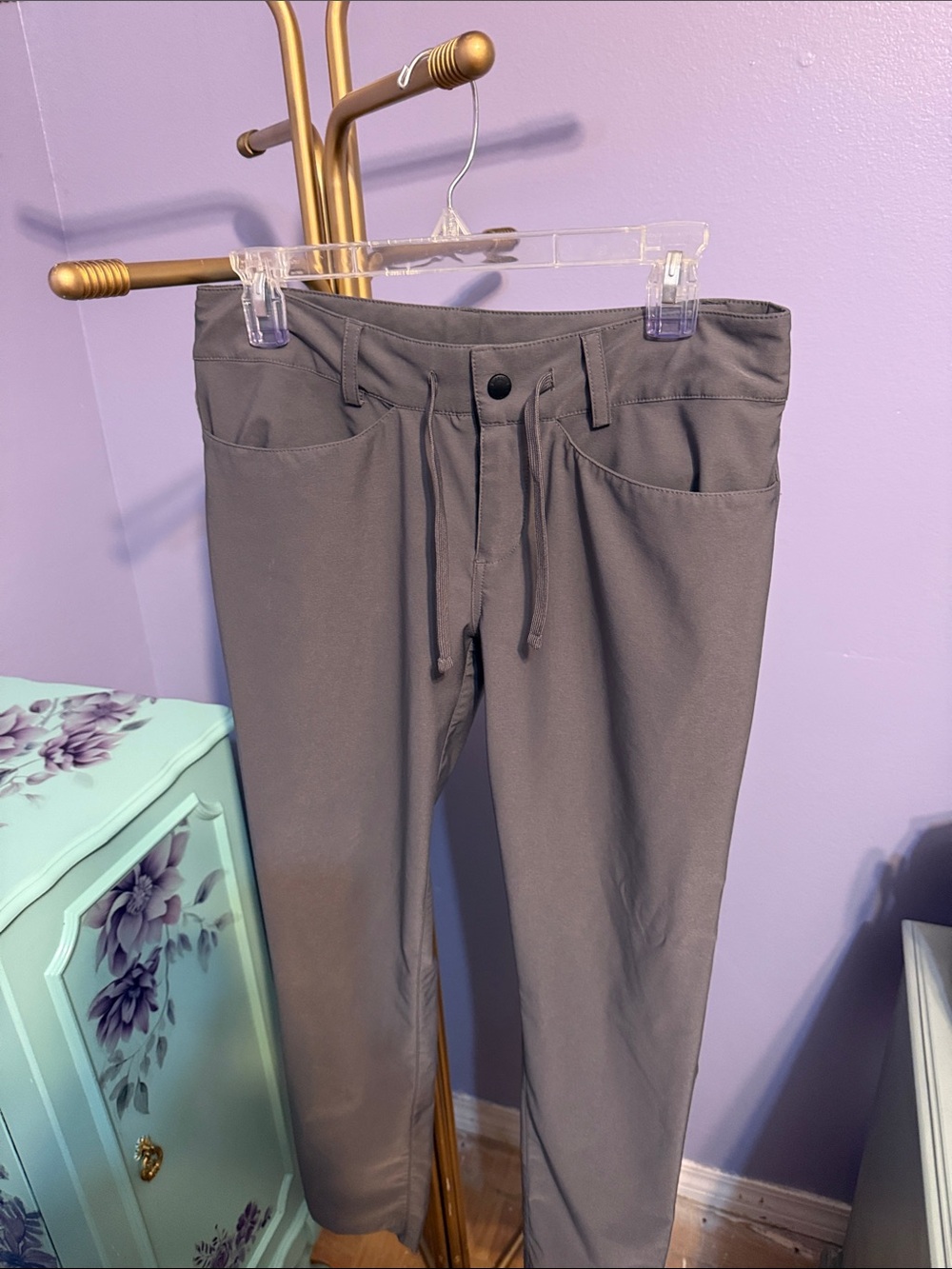 Magellan Outdoors Women's Gray Straight-Leg Pants